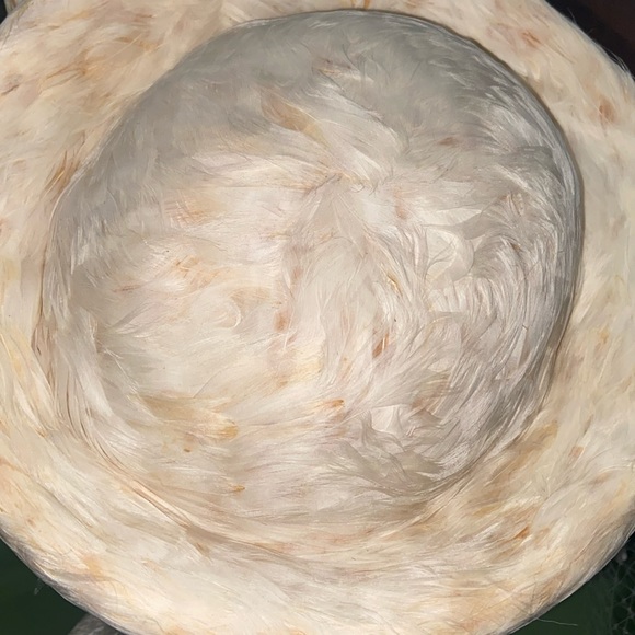 Totally Feathered Jack McConnell Dress Church Hat - Picture 8 of 16